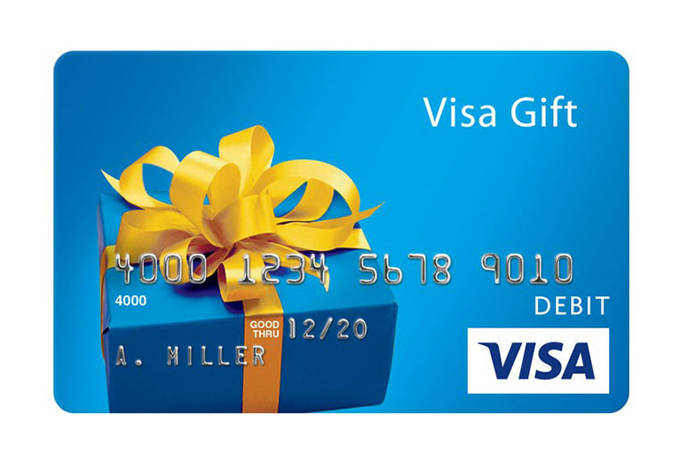 Official website of Visa Gift Card